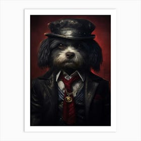 Gangster Dog Havanese 2 Art Print