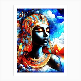 Cleopatra Portrait Artwork 39 Art Print