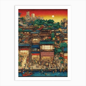 Kyoto Art Print