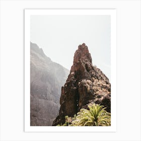 Masca Valley view, Tenerife, Canary Islands Art Print