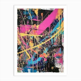 Splatter Painting 1 Art Print