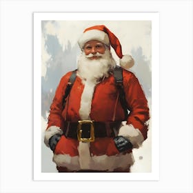 Santa Claus 41 Art Print