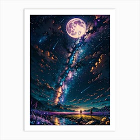 Milky Way Art Print