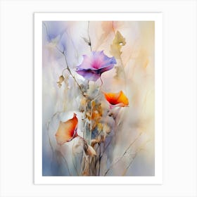 morning glory Art Print