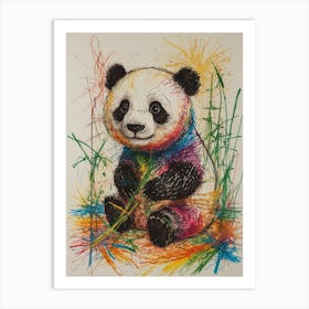 Panda Bear 23 Art Print