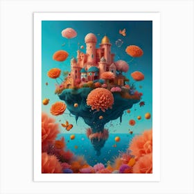 Castle In The Sky Art Print