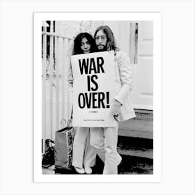 War Is Over Art Print