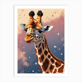 Giraffe 8 Art Print