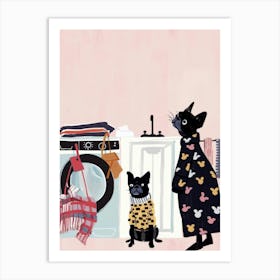 Laundry Day 1 Art Print