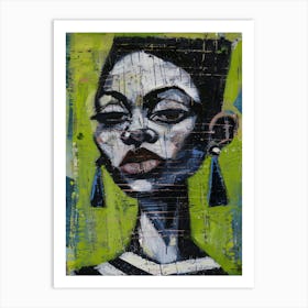 African Woman 156 Art Print