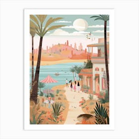 Sharm El Sheikh Egypt 4 Illustration Art Print