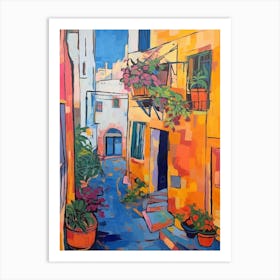 Syracuse Italy 1 Fauvist Painting Art Print