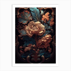 Floral Painting Art Print