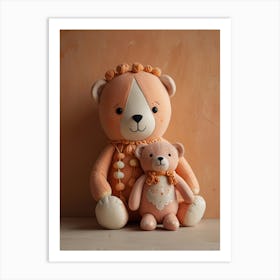 Teddy Bears 1 Art Print