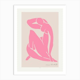 MATISSE | PINK NUDE Art Print