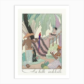 La Belle Indolente (1923), George Barbier Art Print