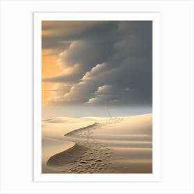 Sand Dunes 1 Art Print