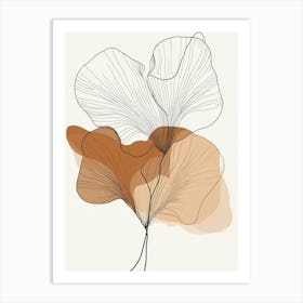 Ginkgo Leaf 2 Art Print