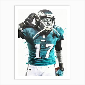 Alshon Jeffery Philadelphia 1 Art Print