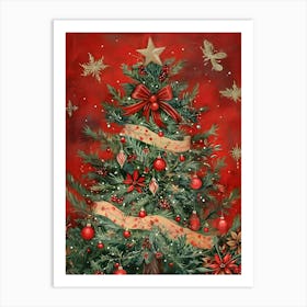 Christmas Tree 52 Art Print