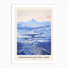 Snowdonia National Park Wales 4 Poster Art Print