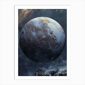 Pluto Art Print