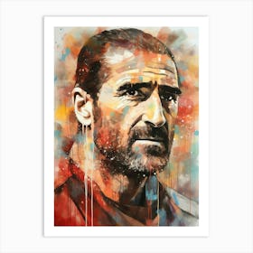 Eric Cantona (3) Art Print