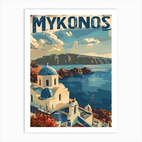 Mykonos Art Print