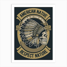 American Native 1 Art Print