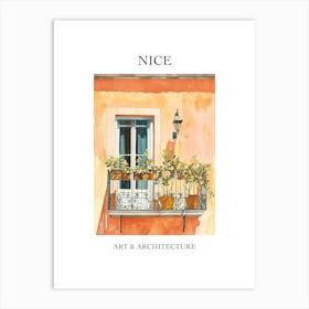 Nice Travel And Architecture Poster 1 Art Print