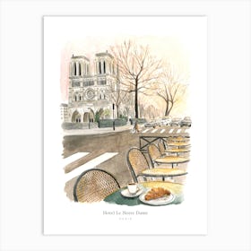 Notre Dame Paris France Art Print