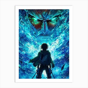 Attack On Titan 1 Art Print