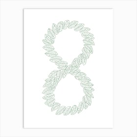 Number Eight Poster