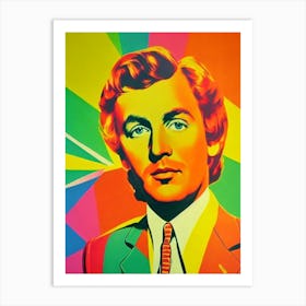 Benson Boone Colourful Pop Art Art Print