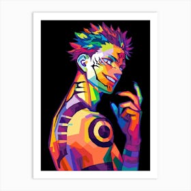 Anime Character Art Print