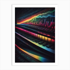 Music Background Art Print