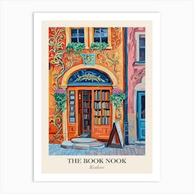 Krakow Book Nook Bookshop 1 Poster Art Print