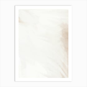 Abstract On A White Background Art Print