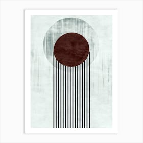 Würzburg - Minimalist Bauhaus Art Print