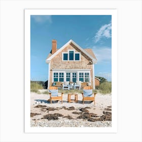 Beach House 8 Art Print