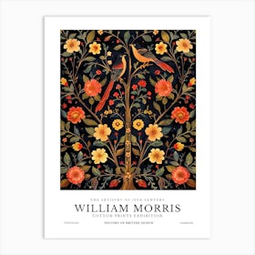 William Morris Exhibitions Birds Series 17 Art Print