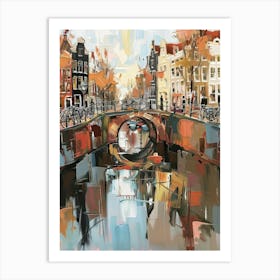 Amsterdam Bridge 6 Art Print