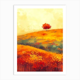 Landscape Painting Art Print