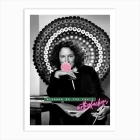 Margaret Atwood Bubblegum Art Print
