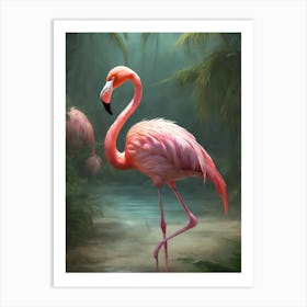 Flamingo Art Print