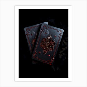 Playing Cards 2 Art Print