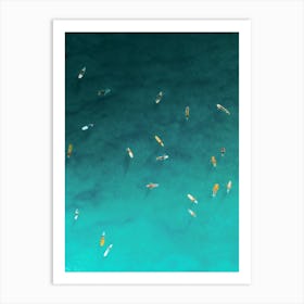 Aerial Surfer Paradise Art Print