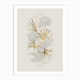 Gold Leaf Art Print