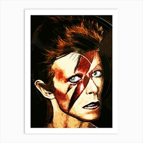 David Bowie 9 Art Print