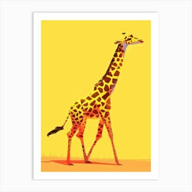 Giraffe 76 Art Print